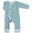 Grenouillère Pois coton bio - Bleu