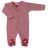 Grenouillère Rayée et Pois coton bio - Rouge