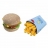 Hamburger avec frites