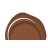 Herbin Herbin - 6 Bâtons de cire pour pistolet - Chocolat