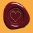 Herbin Herbin - Pastille laiton pour sceau sur broche Coeur