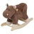 Hippopotame à bascule musical