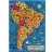 James Hamilton <a title='En savoir plus sur les puzzles' href='http://weezoom.tumblr.com/post/12566332776/puzzle-1000-pieces' style='text-decoration:none; color:#333' target='_blank'><strong>Puzzle</strong></a> 500 pièces - Carte de l'Amérique du sud