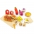 Jouet en bois - kit aliments cuisine bois