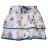 jupe pékin à<a title='bouquet de fleurs pour la saint-valentin' href='http://www.familyby.com/boutiques/detailCategorie/4211' style='text-decoration:none; color:#333'><strong> fleurs</strong></a>, lacets et volants bleus - caoutchouc
