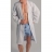 Kimono en Popeline Tons pastels