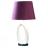 Lampe design céramique Purple Ivory Couleur Blanc Matière Céramique