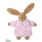 Lapin doudou rose Trousselier