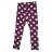 Leggings Dotty Raisin 12-18 mois 76-83 cm