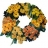Les<a title='bouquet de fleurs pour la saint-valentin' href='http://www.familyby.com/boutiques/detailCategorie/4211' style='text-decoration:none; color:#333'><strong> fleurs</strong></a> deuil Couronne Halo d'or