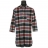 Liquette chemise chaude Pilou Arthur à carreaux noirs, rouges et bleus