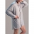 Liquette Eminence rayures sur fond gris