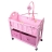 Lit en Bois Rose avec Rangements