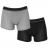 Lot de 2 Shortys Eminence Coton Douceur Noir et Gris
