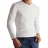 Lot de 2 Tee-shirts manches longues col V blanc coton bio