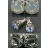 Lot de 3 paires boucles d'oreilles bleues- cristal - blanches Swarovski