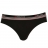 Lot de 3 Slips taille Basse Douceur extrême Noir, Rouge et Gris