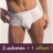 Lot de Slips blancs taille haute ouvert: 3 achetés+1 offert