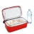 Lunch box Nano Rouge vinyl - 20x11x7 cm