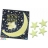 Lune et 10 étoiles phosphorescentes 4M