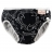 Maillot de bain-couche lavable - Lézard noir
