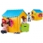 Maisonnette pour enfants avec activites ludiques – porte et fenetres pliables – a partir de 2 ans