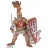 Maître dŽarmes cerf rouge une figurine Papo