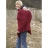 Mamaponcho Bordeaux Large (46-48)