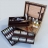MANET Coffret Luxe Vintage en bois Manet - Peinture à l'huile - Édition limité