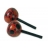 Maracas à bulles rouges
