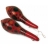 Maracas à pastilles rouges