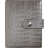 Mignon Agenda AK13 en cuir Croco SAVANNAH + Patte/TAUPE - taupe