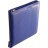 Mignon Agenda AK17 en VEAU croco SAVANNAH+ZIP/INDIGO - bleu indigo