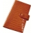 Mignon Agenda AK18 avec patte en cuir CROCO SAVANNAH/ORANGE - orange