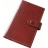 Mignon Agenda AK18 avec patte en cuir CROCO SAVANNAH/ROUGE - rouge