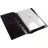 Mignon Agenda AK18 en cuir CROCO SAVANNAH/NOIR - noir