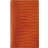 Mignon Agenda AK18 en cuir CROCO SAVANNAH/ORANGE - orange