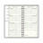 Mignon Agenda AS16 Croco SAVANNAH + PM/NOIR - noir