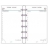 Mignon Recharge pour agenda mignon TK 12 2012