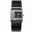Montre carrée noire