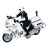 Moto police à friction