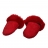 Moufles bébé peau d'agneau - Rouge 0-6 mois