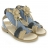 Nu-Pieds Fille Eliane et Lena Bleu