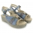 Nu-Pieds Fille Eliane et Lena Bleu