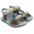 Nu-Pieds Garcon Kickers Bleu