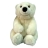 Ours blanc assis
