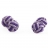 PASSEMENTERIE BICOLORE MAUVE - En Tissu