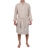 Peignoir en boucle de coton Beige clair