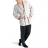 Peignoir Polaire Eminence gris perle