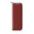 Pelikan Etui pour stylo en cuir vernis Pelikan, fermeture à glissière - Pour 2 instruments d'écriture - pointe Rouge